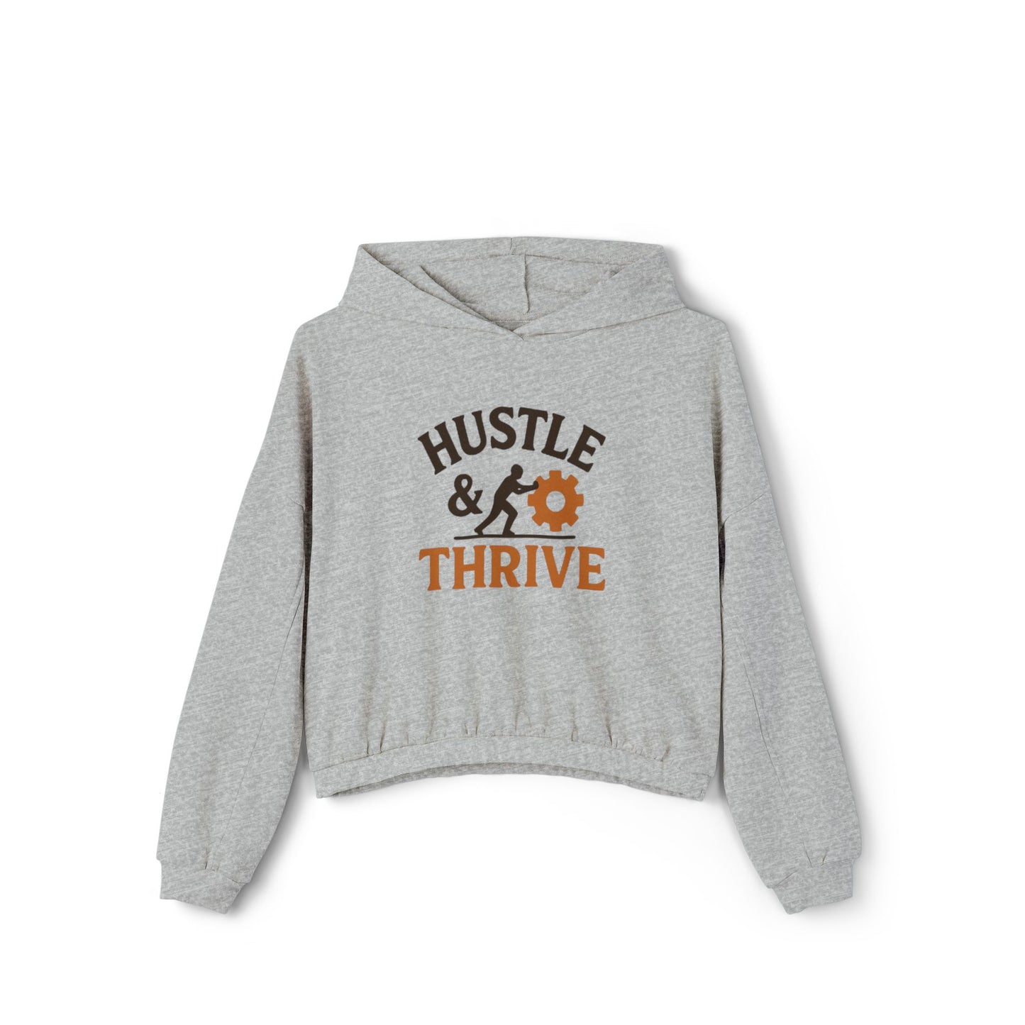 Hustle & Thrive Women's Cinched Bottom Hoodie - Motivational Pullover, Casual Wear, Gift for Fitness Enthusiasts, Workout Hoodie, Cozy [...]