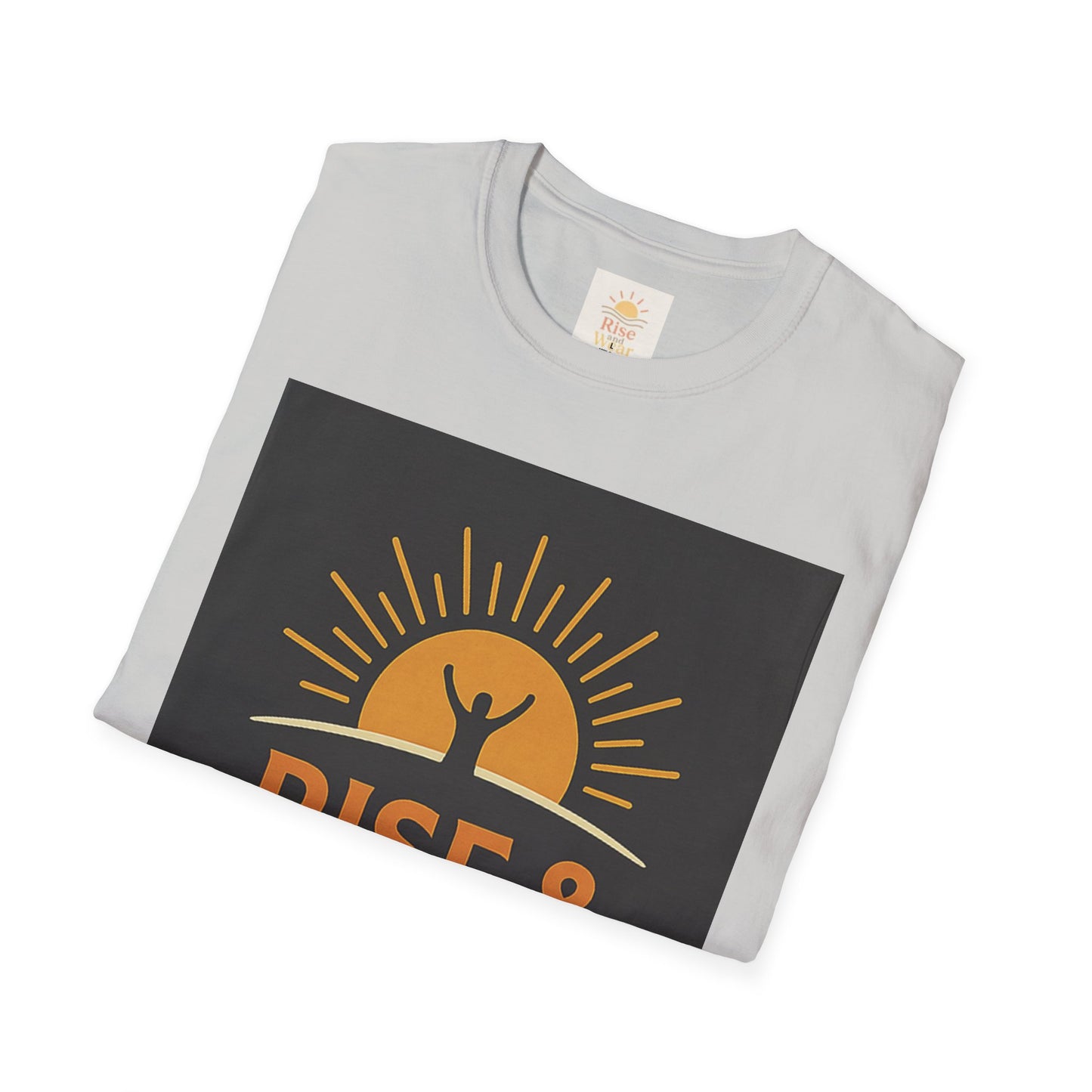 Rise & Conquer Inspirational T-Shirt, Motivational Tee for Fitness Lovers, Great for Casual Wear, Gifts for Him/Her