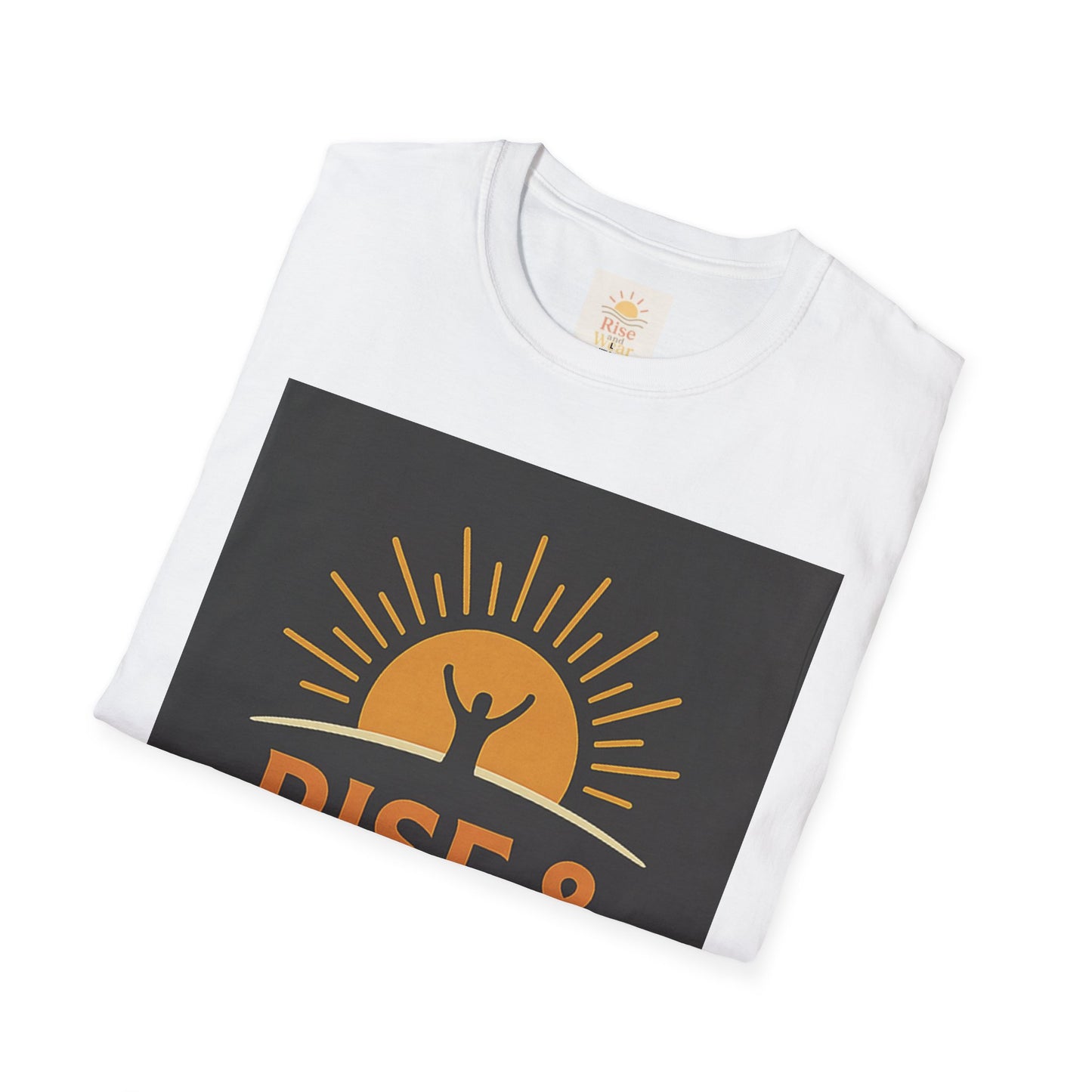 Rise & Conquer Inspirational T-Shirt, Motivational Tee for Fitness Lovers, Great for Casual Wear, Gifts for Him/Her