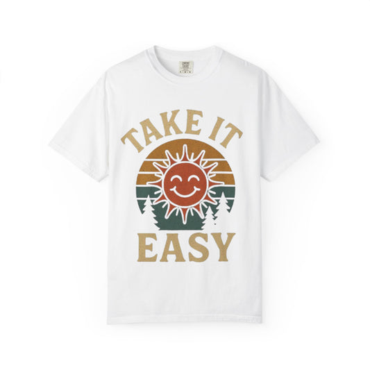 Retro Sun Graphic T-Shirt, Summer Vibes Tee, Unisex Casual Top, Gift for Nature Lovers, Boho Style Daily Wear