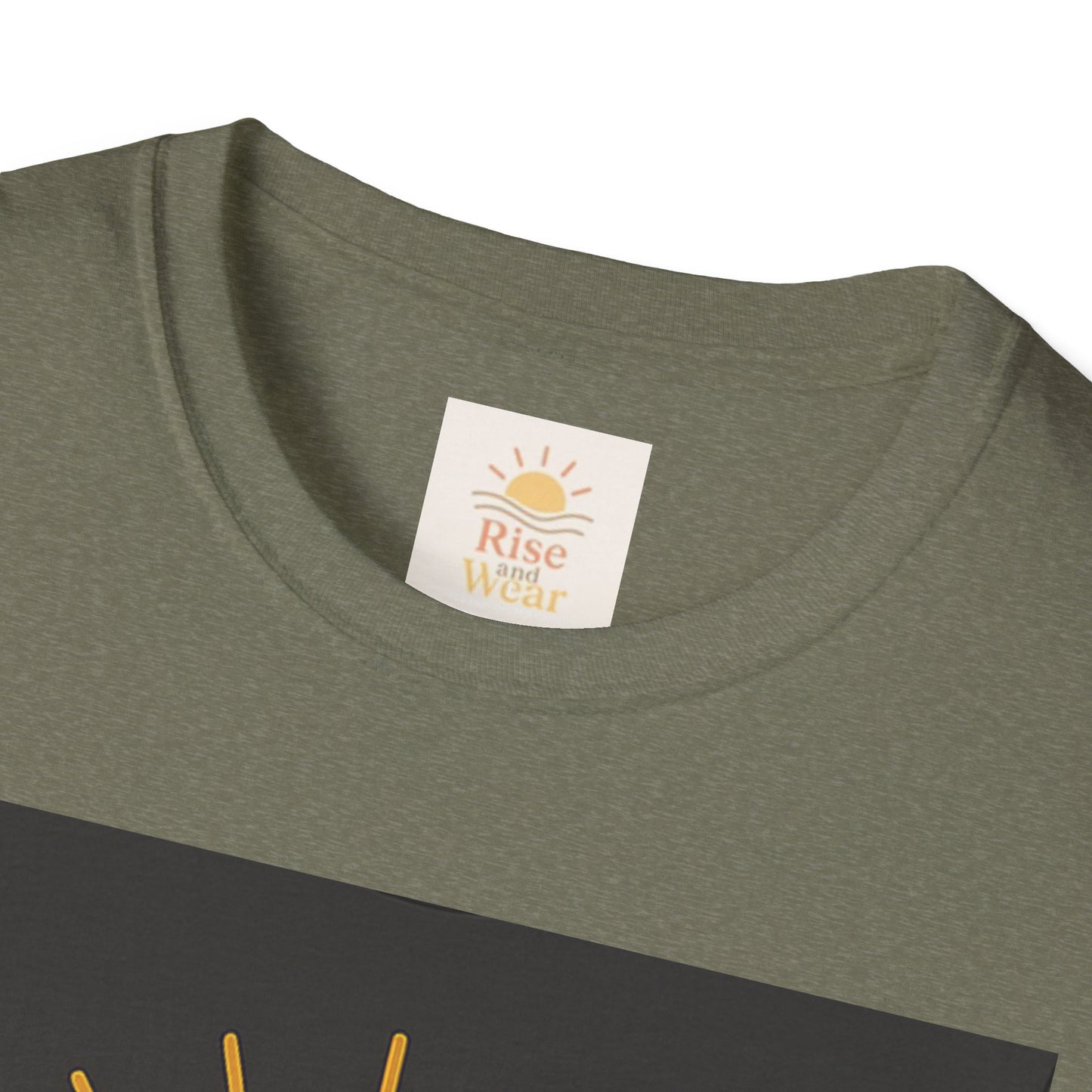 Rise & Conquer Inspirational T-Shirt, Motivational Tee for Fitness Lovers, Great for Casual Wear, Gifts for Him/Her